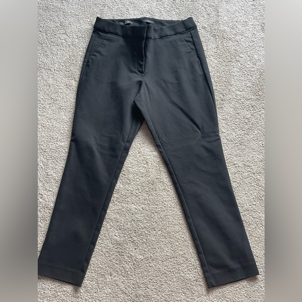 Loft high waist Julie Skinny. Black. Size 10